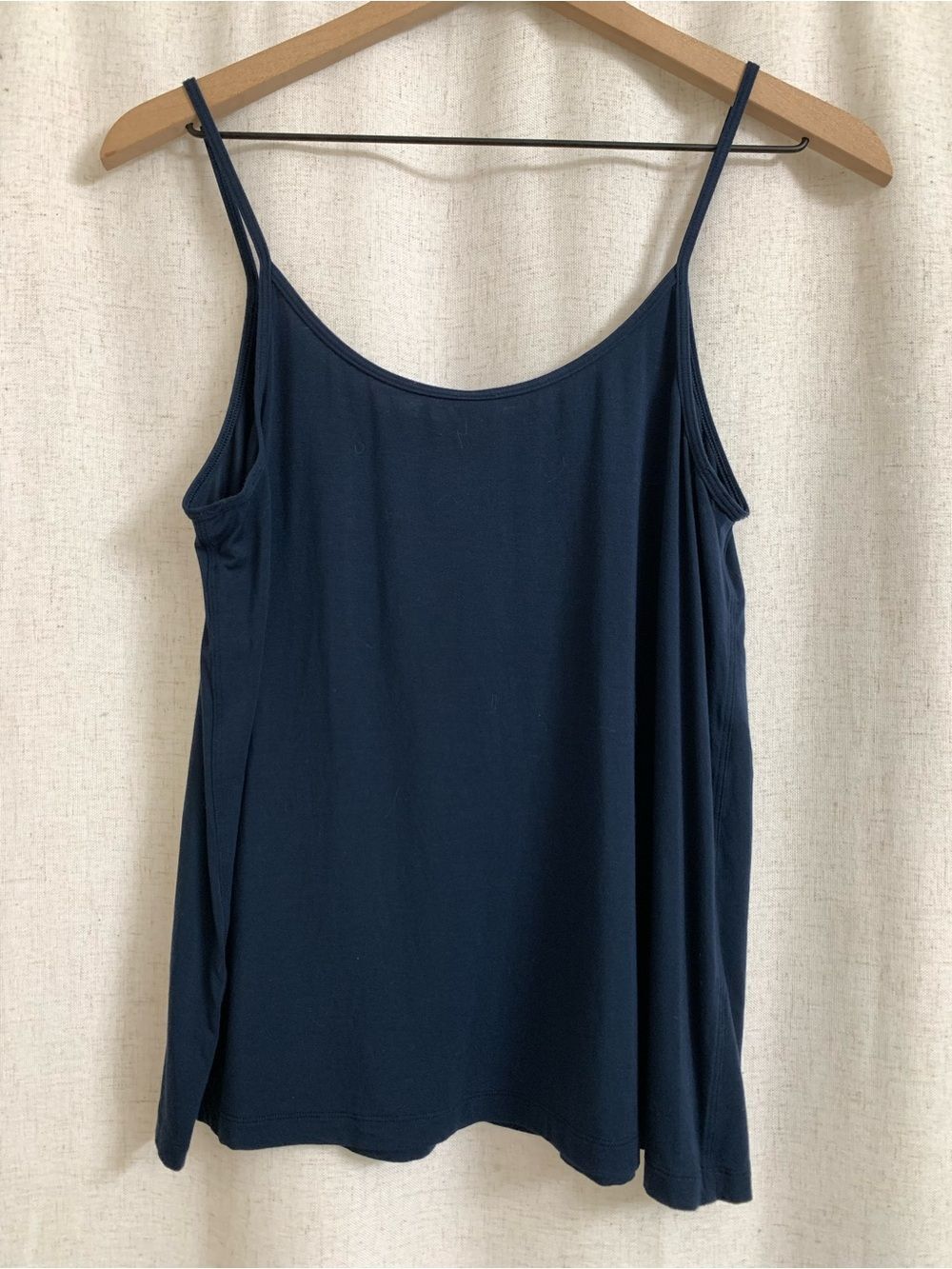 lululemon Modal Silk-Blend Navy Spaghetti-Strap Camisole size 6 - Picture 6 of 7